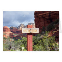 Extrémité de traînée dans la carte de Sedona