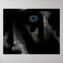 Eyeee dans l'eau posters