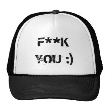 F ** K VOUS :) CASQUETTES DE CAMIONNEUR