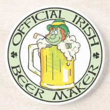 Fabricant de bière irlandais dessous de verres