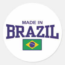 Fabriqué au Brésil Adhésifs