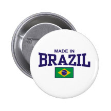 Fabriqué au Brésil Badges Avec Agrafe