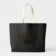 Fabriqué au Brésil Sac De Toile