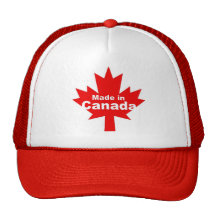 Fabriqué au Canada Casquettes De Camionneur