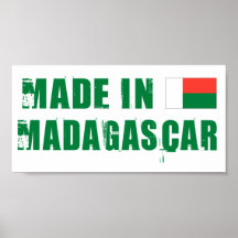 Fabriqué au Madagascar Poster