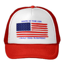 Fabriqué aux Etats-Unis j'ai construit ce casquett