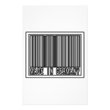Fabriqué en Allemagne Papier À Lettre Personnalisable