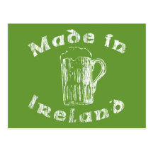 Fabriqué en Irlande Carte Postale
