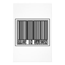 Fabriqué en Suède Papier À Lettre Personnalisable