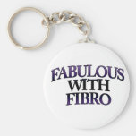 Fabuleux avec fibro porte-clés