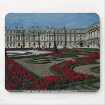 Façade de jardin, vue de au delà de Parterre du su Tapis De Souris