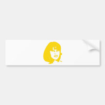 face2 jaune autocollants pour voiture
