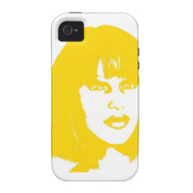 face2 jaune coque vibe iPhone 4