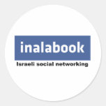facebook israélien - inalabook autocollants