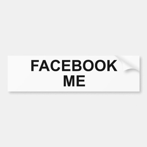 FACEBOOK JE AUTOCOLLANTS POUR VOITURE