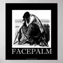 Facepalm Posters
