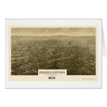 Facturations, carte panoramique de la TA - 1904