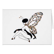 Faery de Halloween Cartes De Vœux