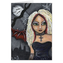 Faery du endigué cartes de vœux