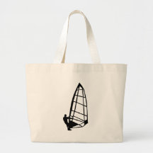 Faire de la planche à voile sac