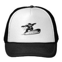 Faire du surf des neiges de Xtreme Casquettes