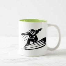 Faire du surf des neiges de Xtreme Tasse