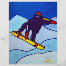 Faire du surf des neiges par Piliero Prospectus Avec Motif