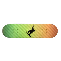 Faire du surf des neiges skateboard customisable
