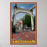 Faire du vélo à Amsterdam Posters
