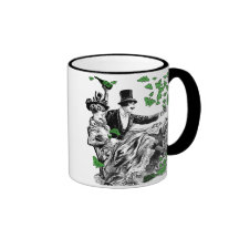 Faire la bringue ancien tasse à café