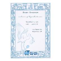 Faire-part de bébé, de cigogne, de hibou et de tra