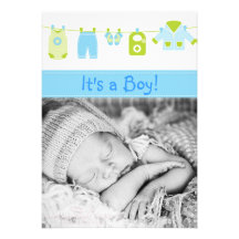 Faire-part de bébé de photo