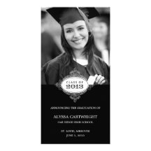 Faire-part de fantaisie d'obtention du diplôme de  photocartes