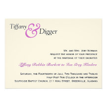 Faire-part de mariage