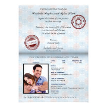 Faire-part de mariage (antiéblouissant) II de pass