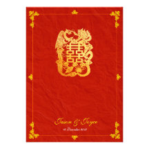 faire-part de mariage classique de bonheur de doub