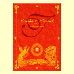 faire-part de mariage classique de Chinois de Phoe invitations