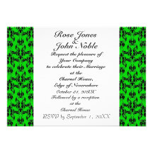 Faire-part de mariage de blanc d'indigo (chaux)