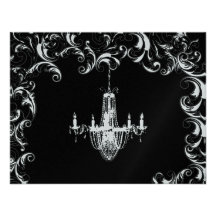 Faire-part de mariage de fantaisie de lustre de re