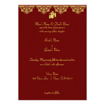 Faire-part de mariage de Ganesh