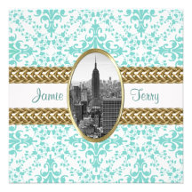 Faire-part de mariage de l'Empire State Building 0