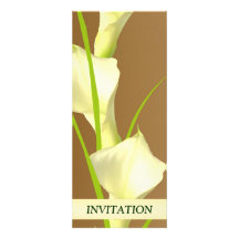 Faire-part de mariage de Lillies de calla