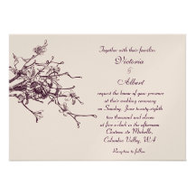 Faire-part de mariage de pivoine