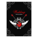 Faire-part de mariage de rock