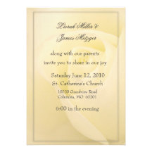 Faire-part de mariage de rose blanc