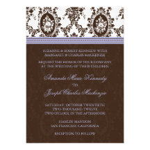 Faire-part de mariage élégant Romance victorien