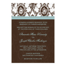 Faire-part de mariage élégant Romance victorien