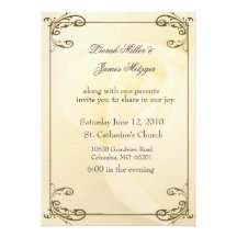 Faire-part de mariage floral