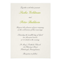 Faire-part de mariage floral blanc 1 de Lillies
