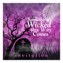 Faire-part de mariage mauvais de Halloween d'amuse